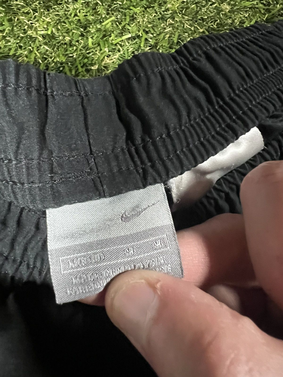 Nike Vintage Y2k Nike Baggy Nylon Fall Aqua Track Sweat Pants Size US 32 / EU 48 - 2 Thumbnail
