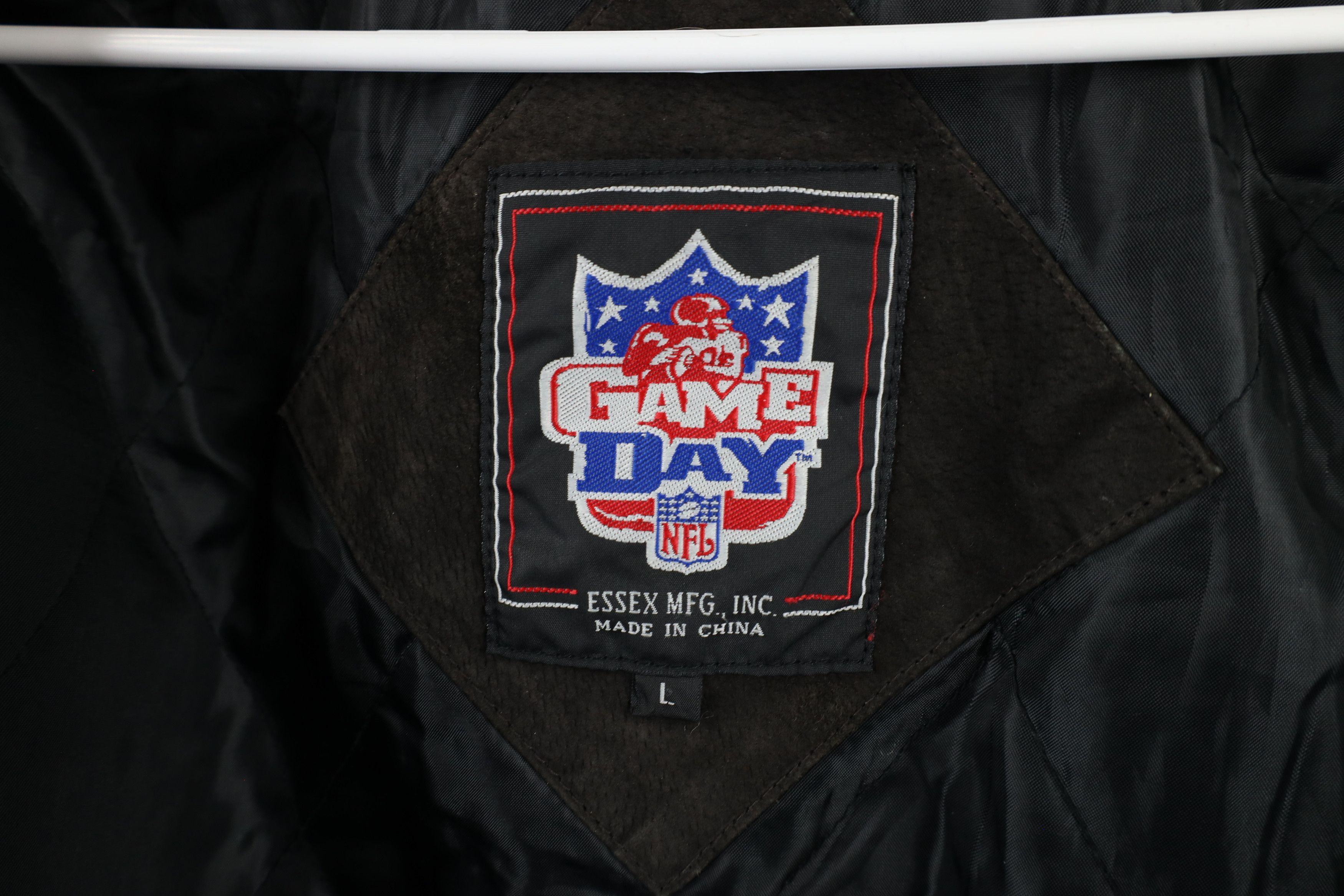 Vintage Vintage 90s Cleveland Browns Football Suede Leather Jacket Size US L / EU 52-54 / 3 - 10 Thumbnail