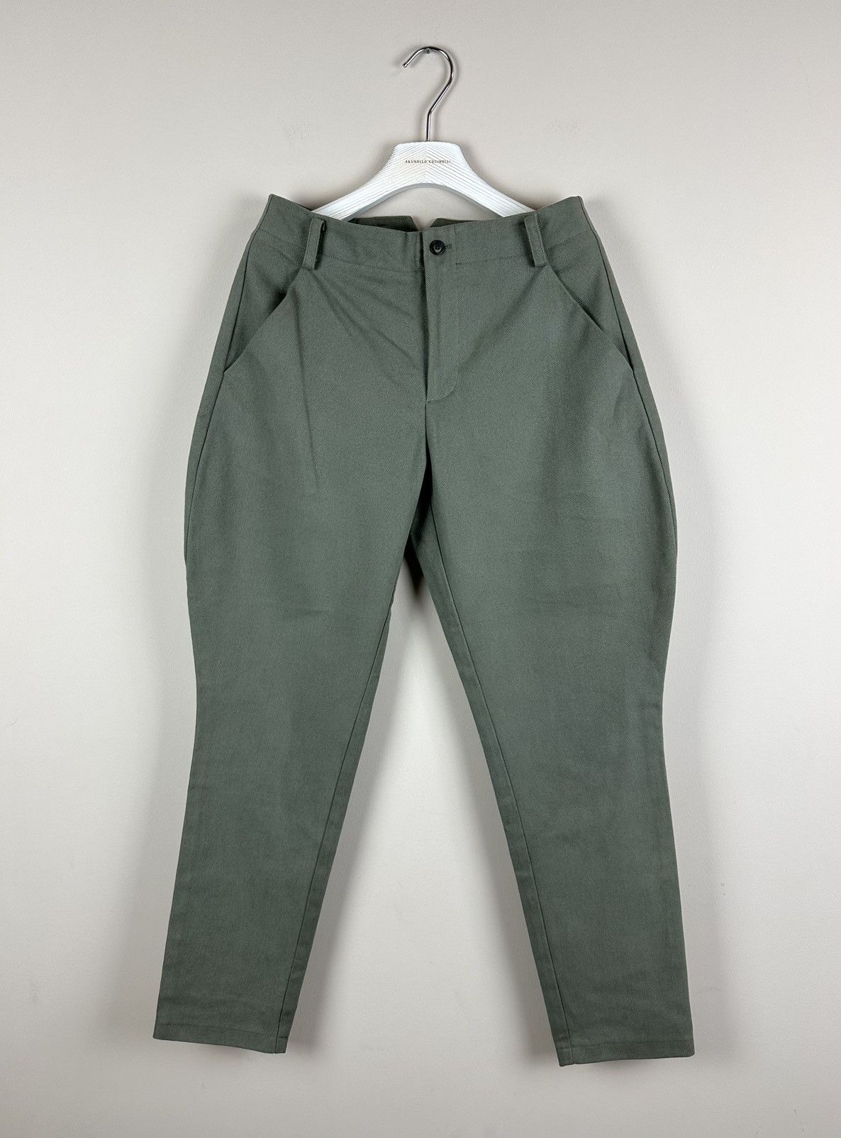 Margaret Howell CABBAGES & ROSES Jodhepurse Equestrian khaki pants trousers Size 27" / US 4 / IT 40 - 1 Thumbnail
