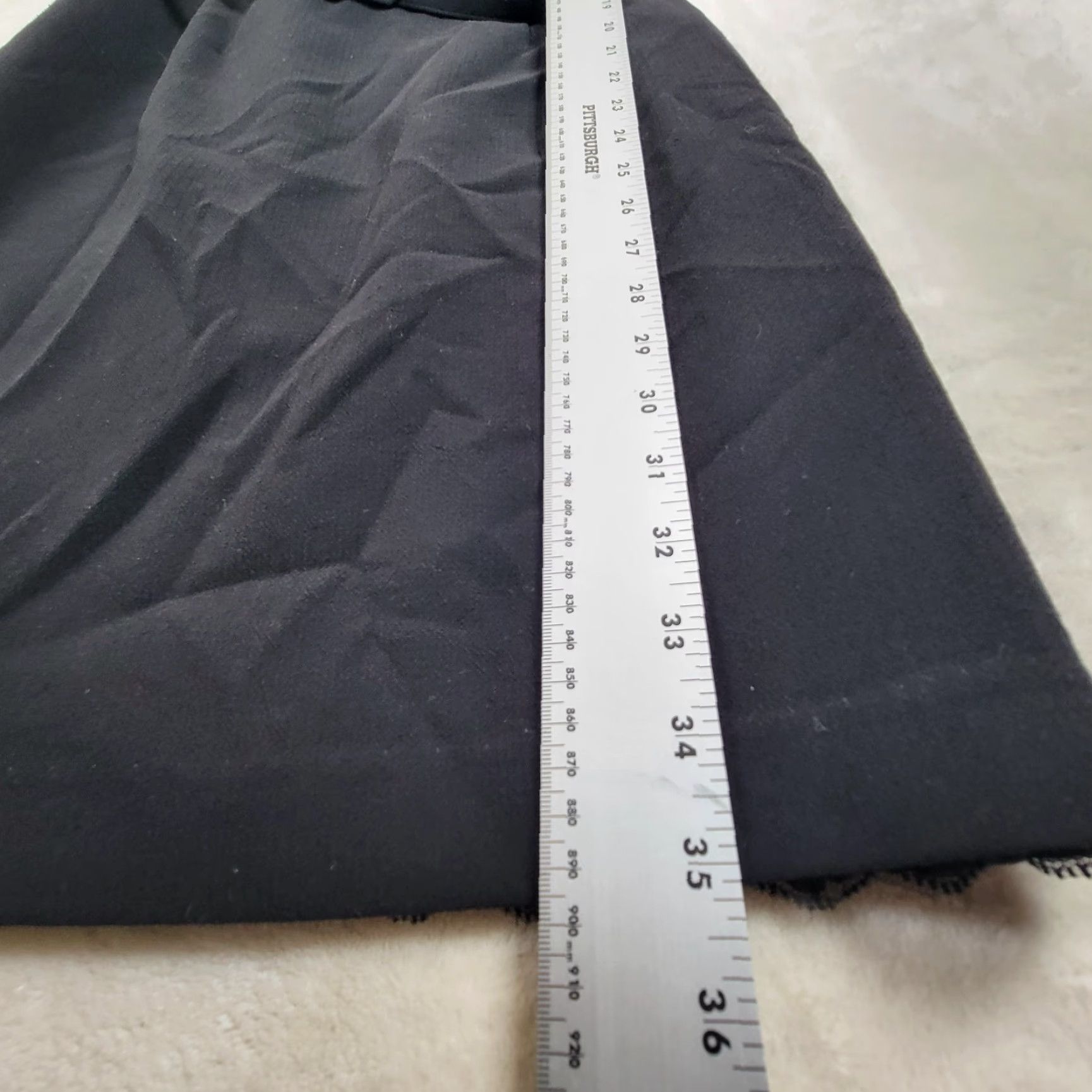Trina Turk VINTAGE Trina Turk Sheath Dress Women 4 Black Ponte Knit Sleeveless Round Neck Zip Knee Length Wrangler? Size S / US 4 / IT 40 - 6 Thumbnail
