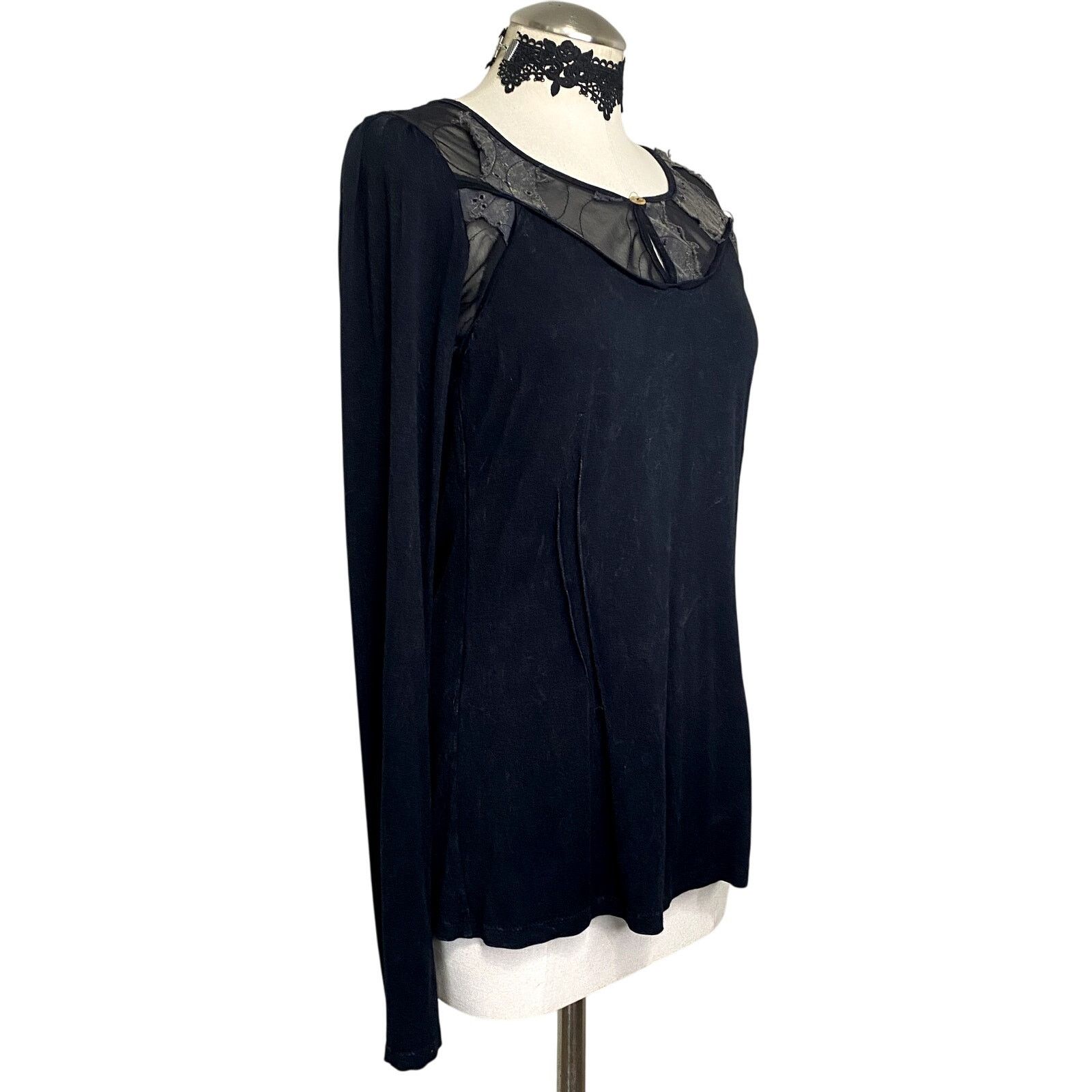 Vintage Vintage Y2k USA Kimchi Blue Coquette Grunge Longsleeve Top Size S / US 4 / IT 40 - 7 Thumbnail