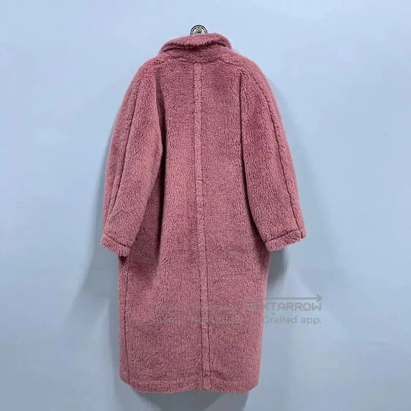 Max Mara MaxMara Pink Wool Blend Long Coat . Size L / US 10 / IT 46 - 2 Thumbnail