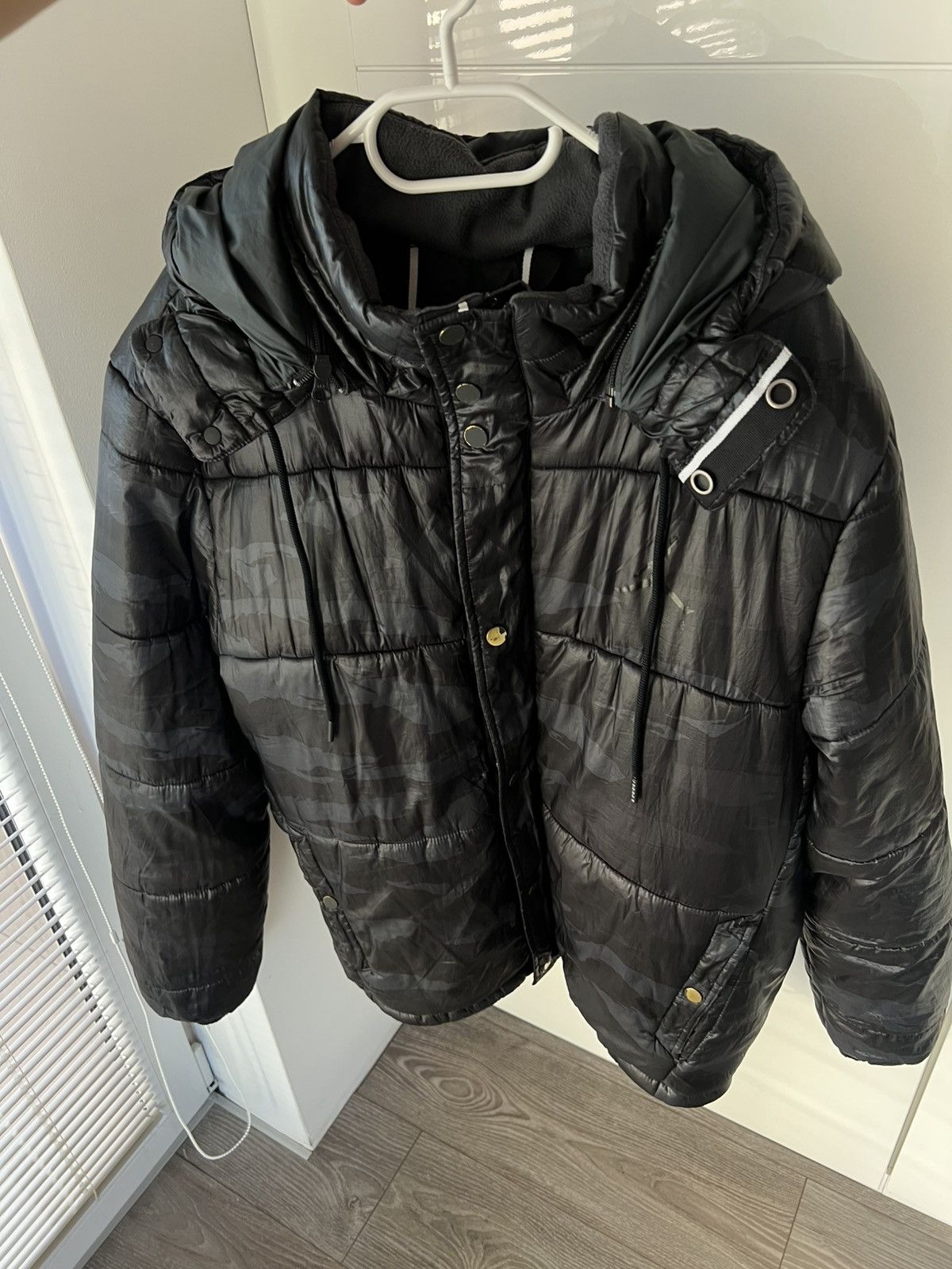 Jordan Brand Nike Air Jordan Avant Garde Camo Puffer Regular Down Jacket Size US M / EU 48-50 / 2 - 4 Thumbnail