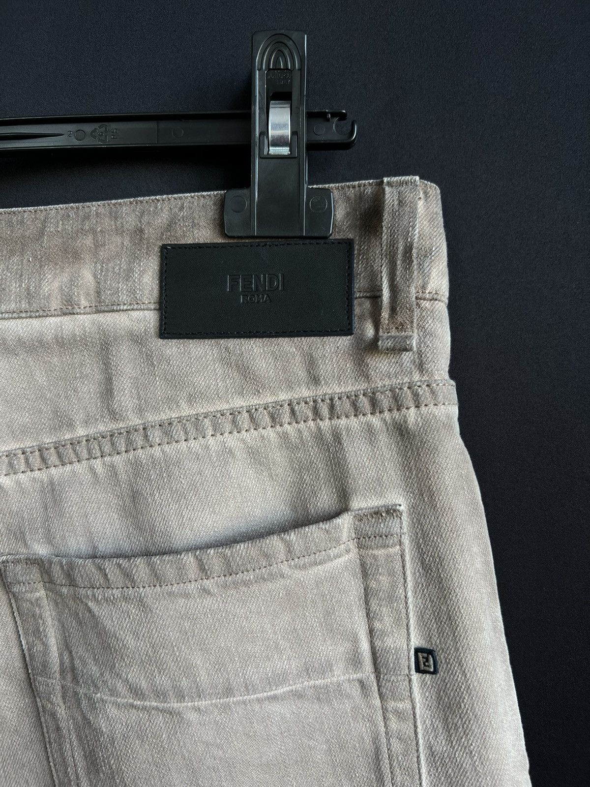 Fendi FENDI Jeans Pants Beige Size 34/34 Size US 34 / EU 50 - 9 Thumbnail