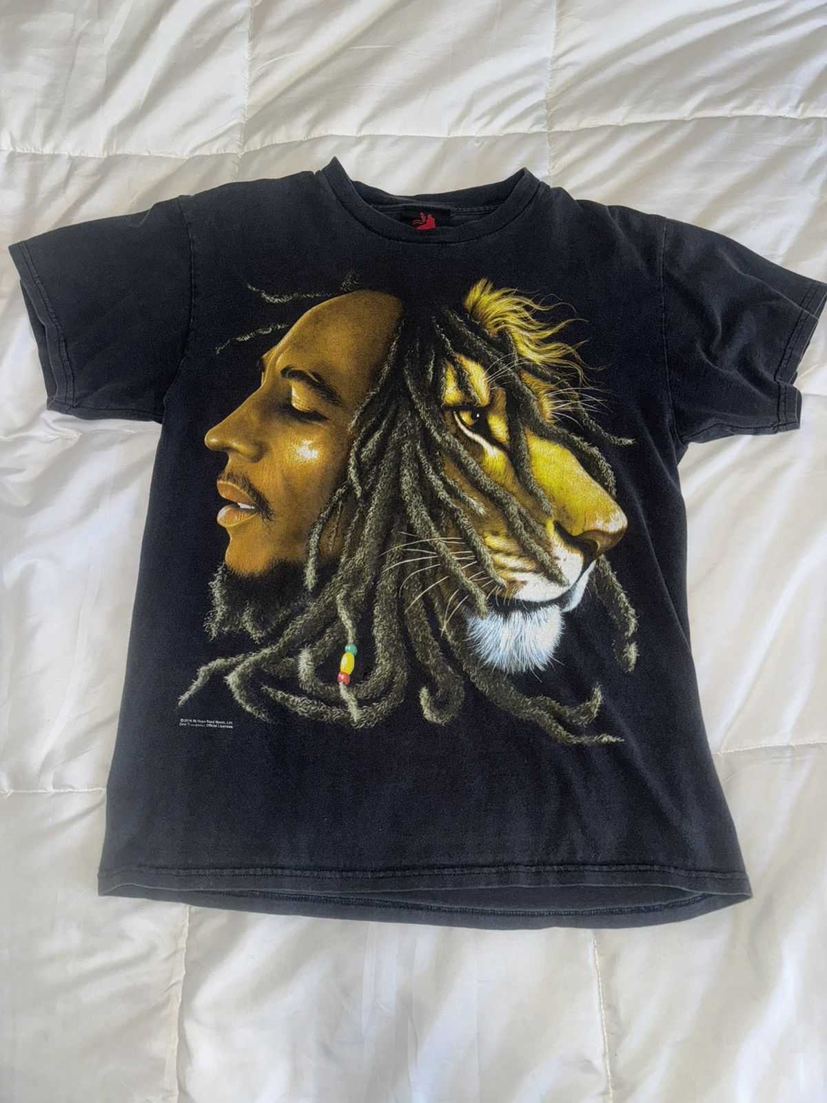 Bob Marley × Vintage Bob Marley Lion Tee Vintage Size US S / EU 44-46 / 1 - 1 Thumbnail
