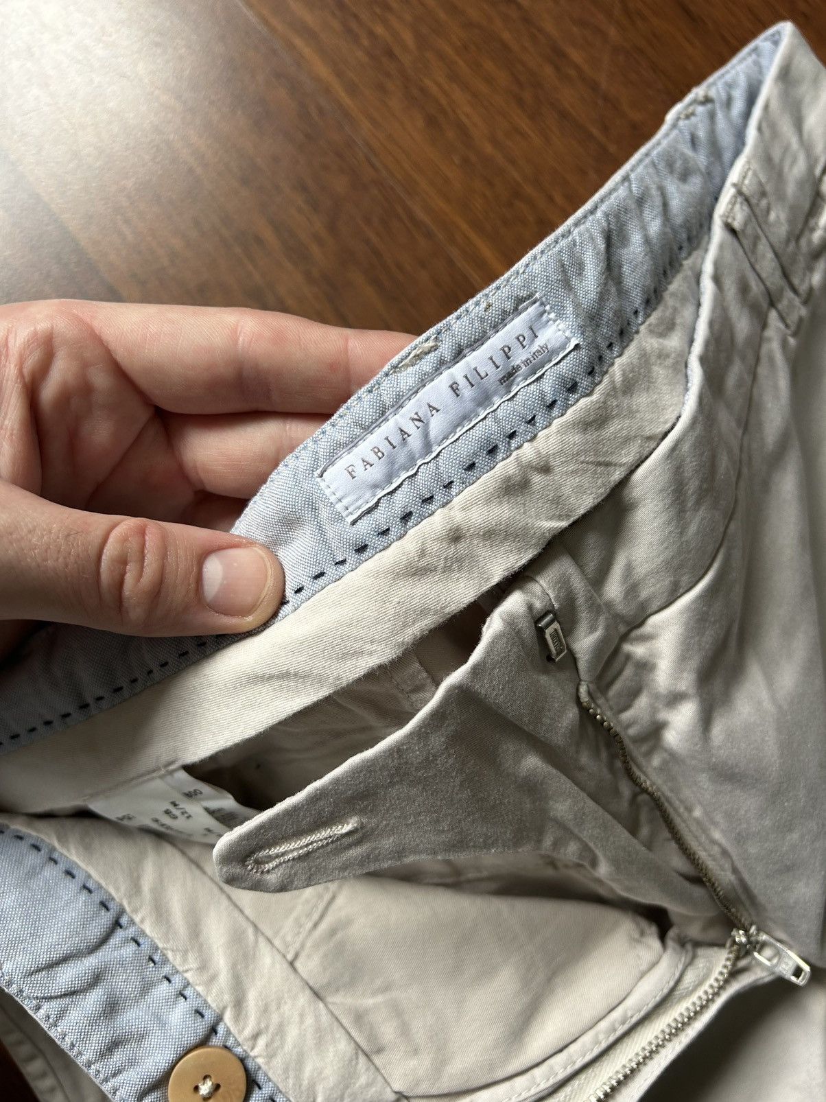 Fabiana Filippi Fabiana Filippi Solid Style Pants Italy Classic Women Size M Size 30" / US 8 / IT 44 - 6 Thumbnail