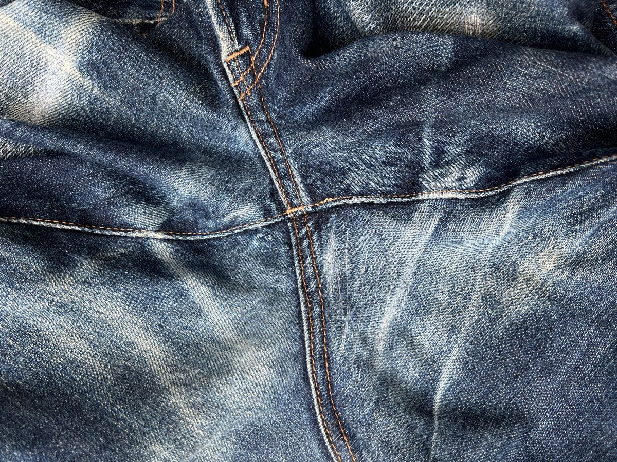 Uniqlo Vintage Japanese Uniqlo Distressed Denim Jeans 32x32 Size US 32 / EU 48 - 11 Thumbnail