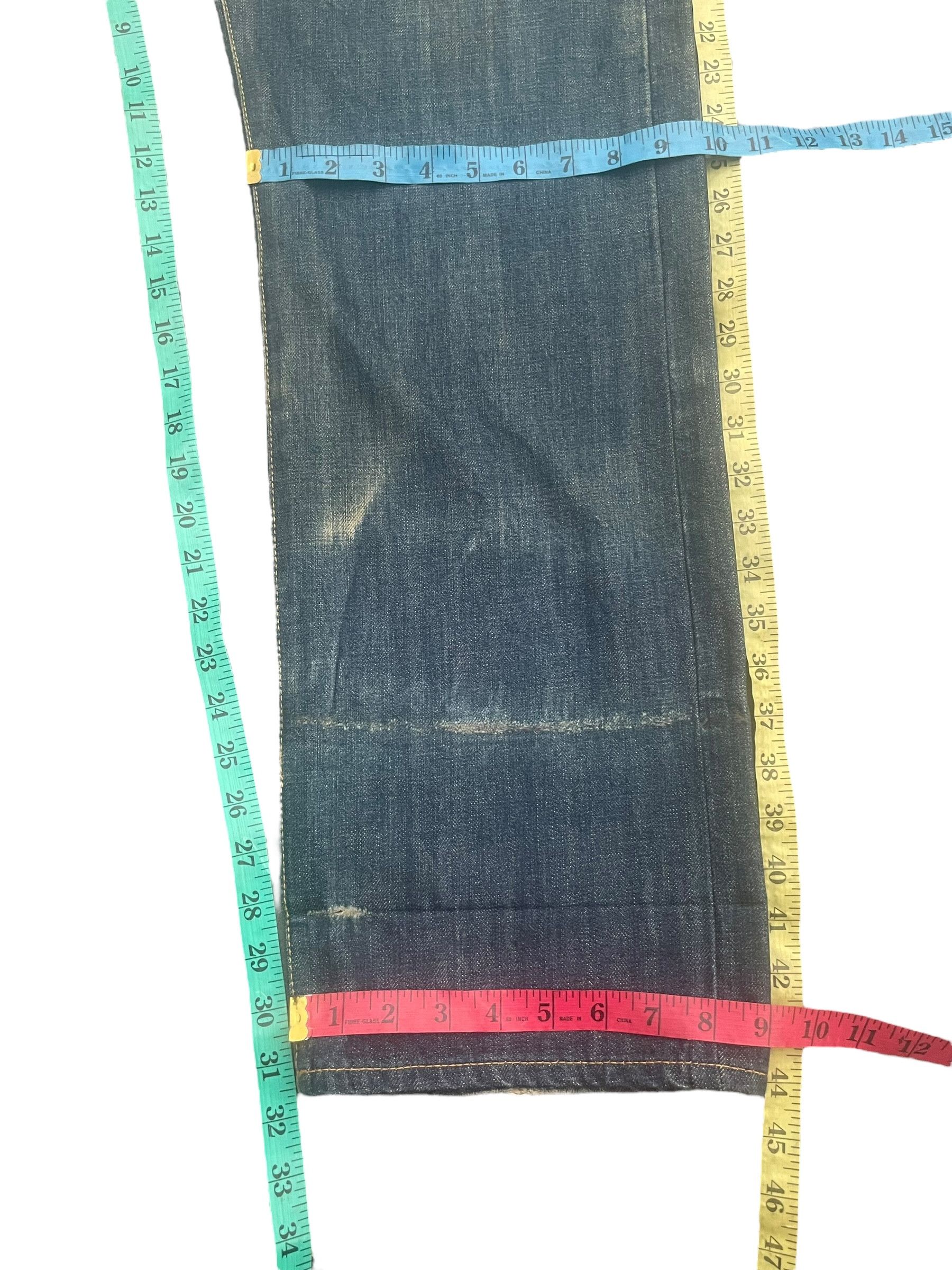 Tommy Hilfiger Vintage Tommy Faded Distresed Denim Size US 36 / EU 52 - 19 Thumbnail