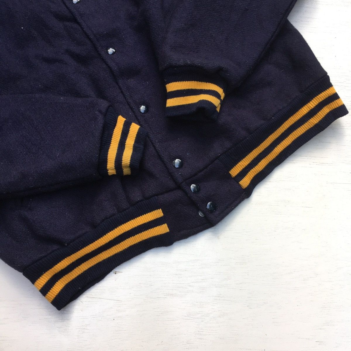 Vintage Vintage Michigan Wool Varsity Jacket Gem Sportswear Size US L / EU 52-54 / 3 - 9 Thumbnail