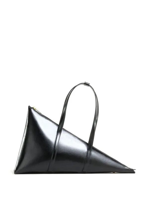 Marni Oc11Z0525 Size: Os/prisma Leather Tote Bag In Black, Women's