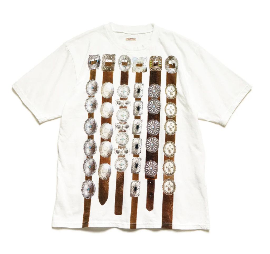 Kapital Kapital Concho Belt Print T Shirt Size S Size US S / EU 44-46 / 1 - 1 Thumbnail