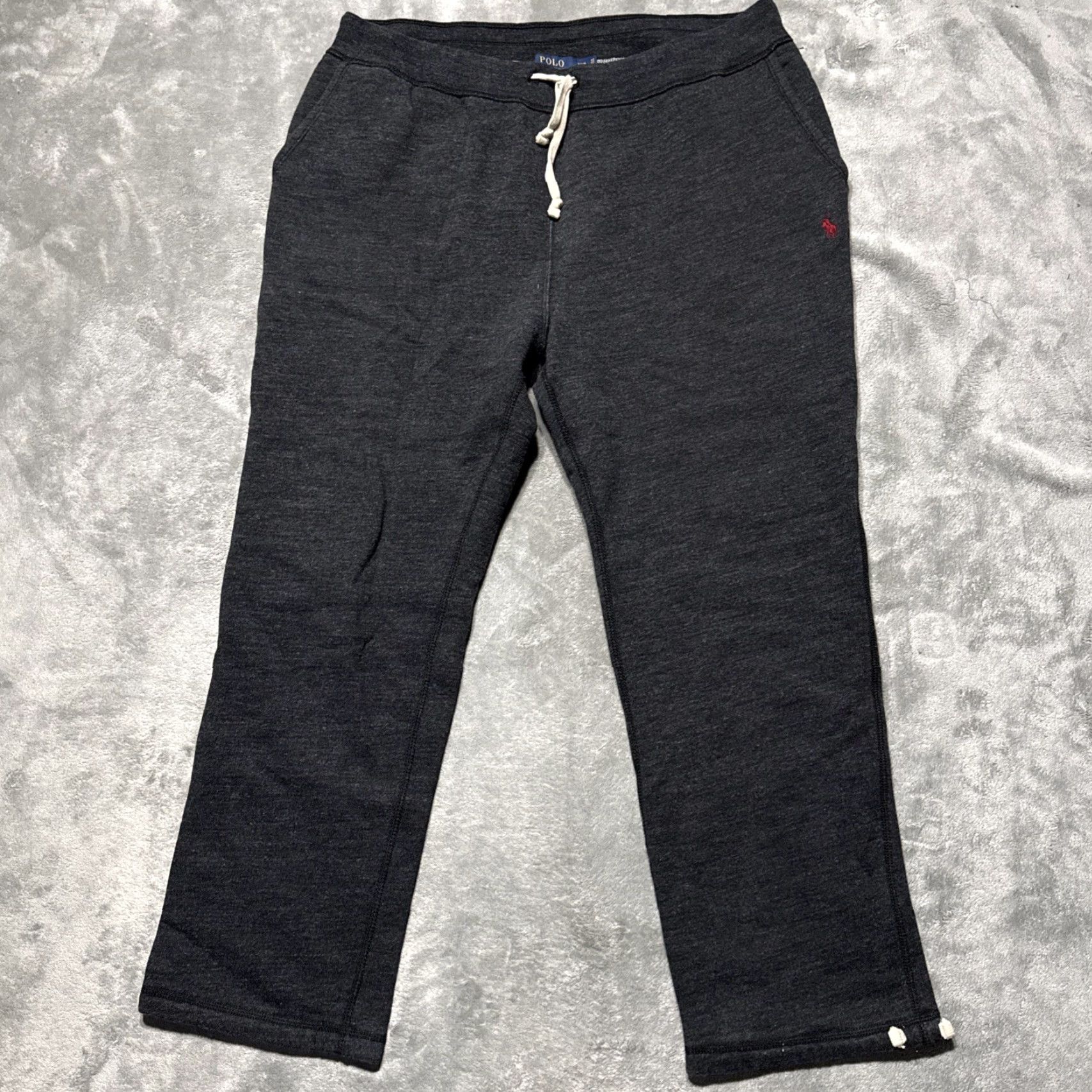 Polo Ralph Lauren Polo Ralph Lauren Sweatpants Mens 2XL Gray Fleece Pony Logo Heavyweight Sport Size US XXL / EU 58 / 5 - 2 Thumbnail