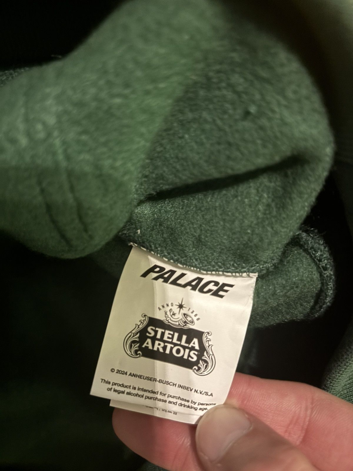 Palace Palace x Stella Artois Hoodie 2024 Size US M / EU 48-50 / 2 - 4 Thumbnail