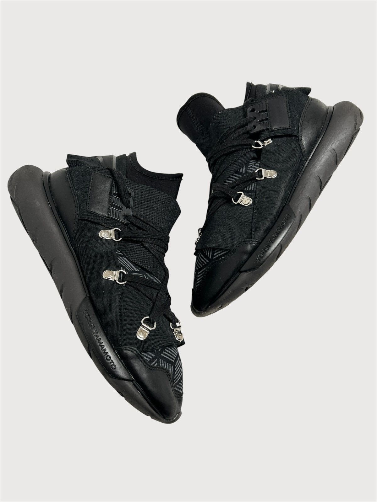 Y-3 FW2016 Qasa High Hexagon Lace Size US 9 / EU 42 - 2 Thumbnail