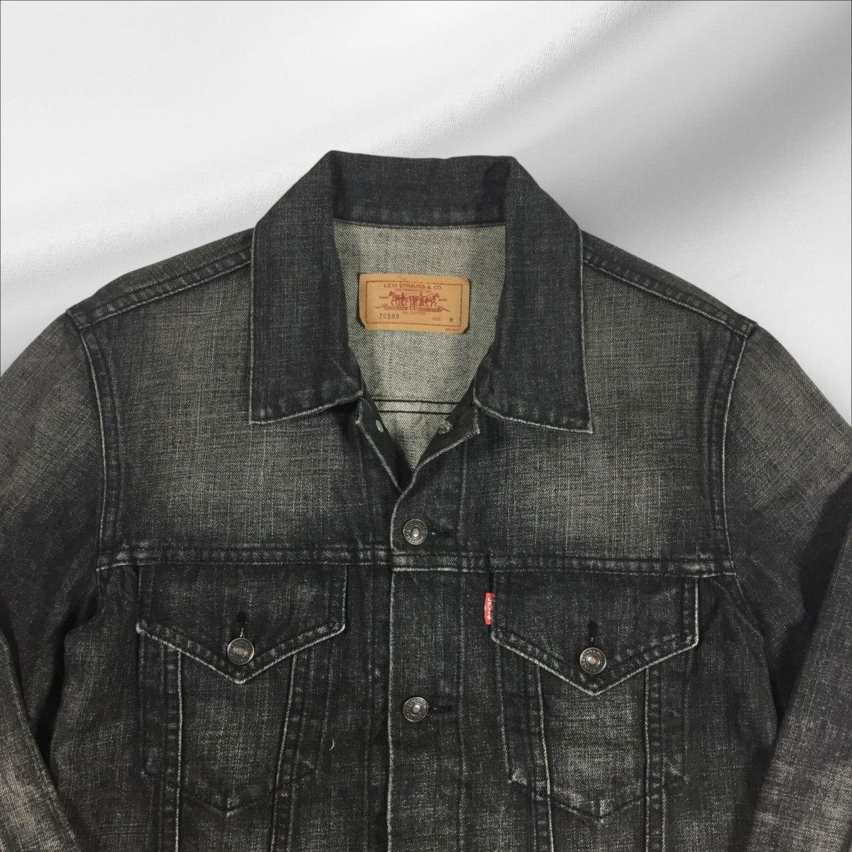 Levi's Vintage Clothing 𝐕𝐈𝐍𝐓𝐀𝐆𝐄 𝐋𝐄𝐕𝐈’𝐒 𝟕𝟎𝟓𝟗𝟗-𝟎𝟎𝟎𝟓 𝐉𝐀𝐂𝐊𝐄𝐓 Size US XXS / EU 40 - 3 Thumbnail