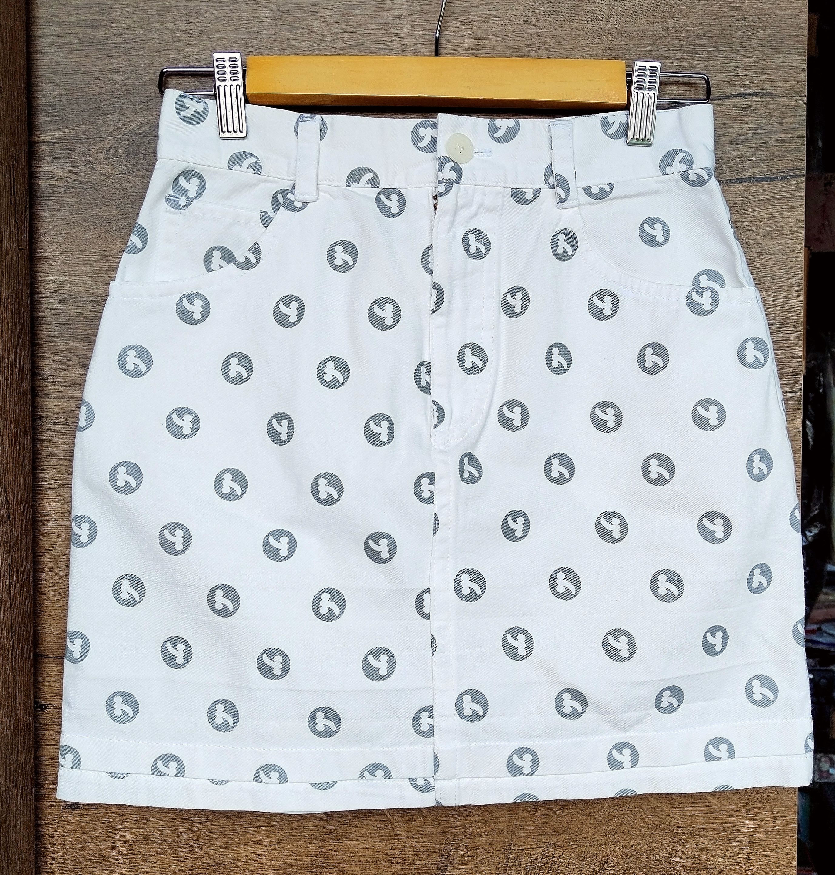 Hysteric Glamour Mini d*cks print mini skirt Size 26" / US 2 / IT 38 - 1 Thumbnail