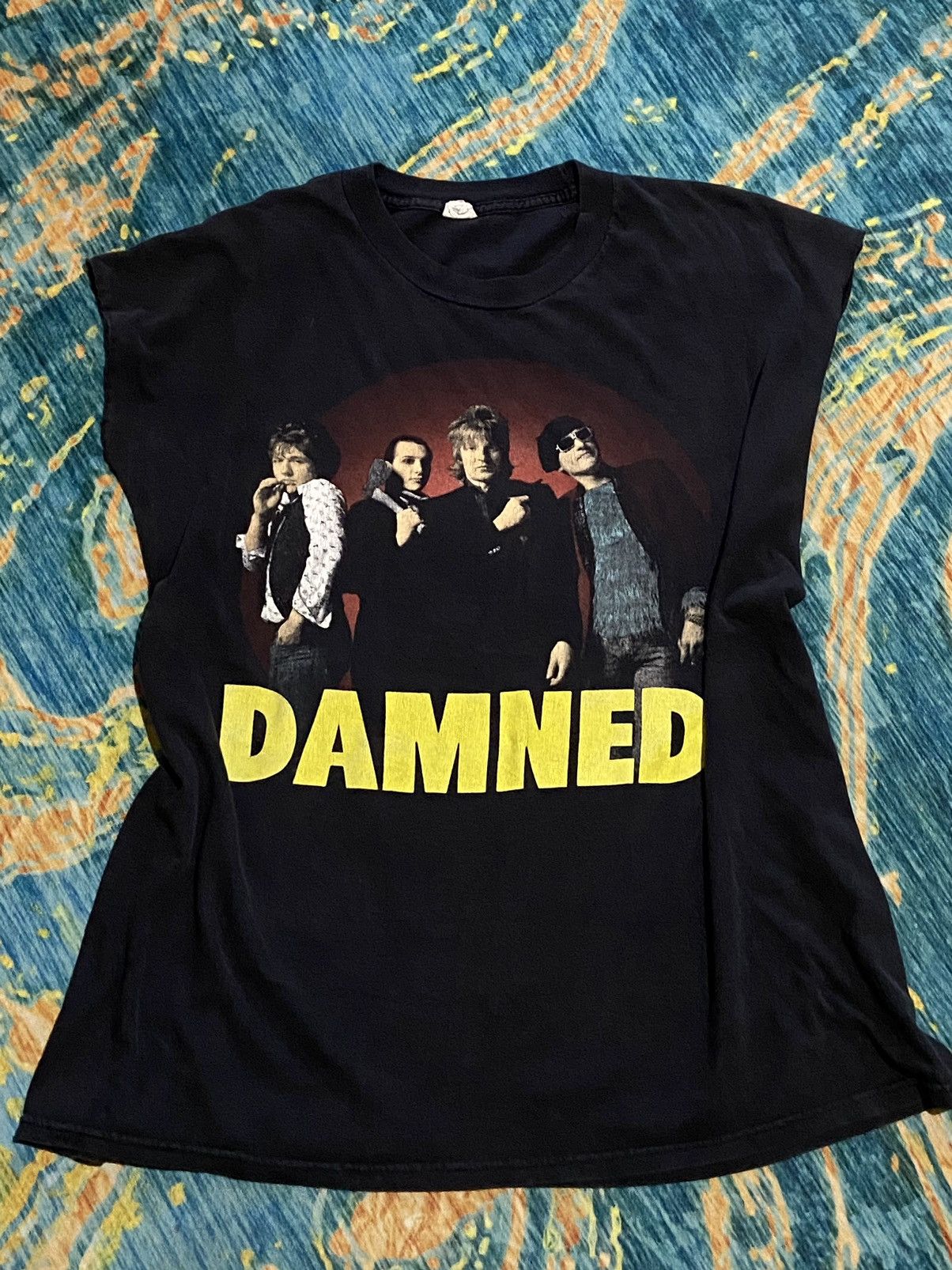 Band Tees × Vintage 2007 Damned sleeveless nice fade T-Shirt size xxl Size US XXL / EU 58 / 5 - 1 Thumbnail
