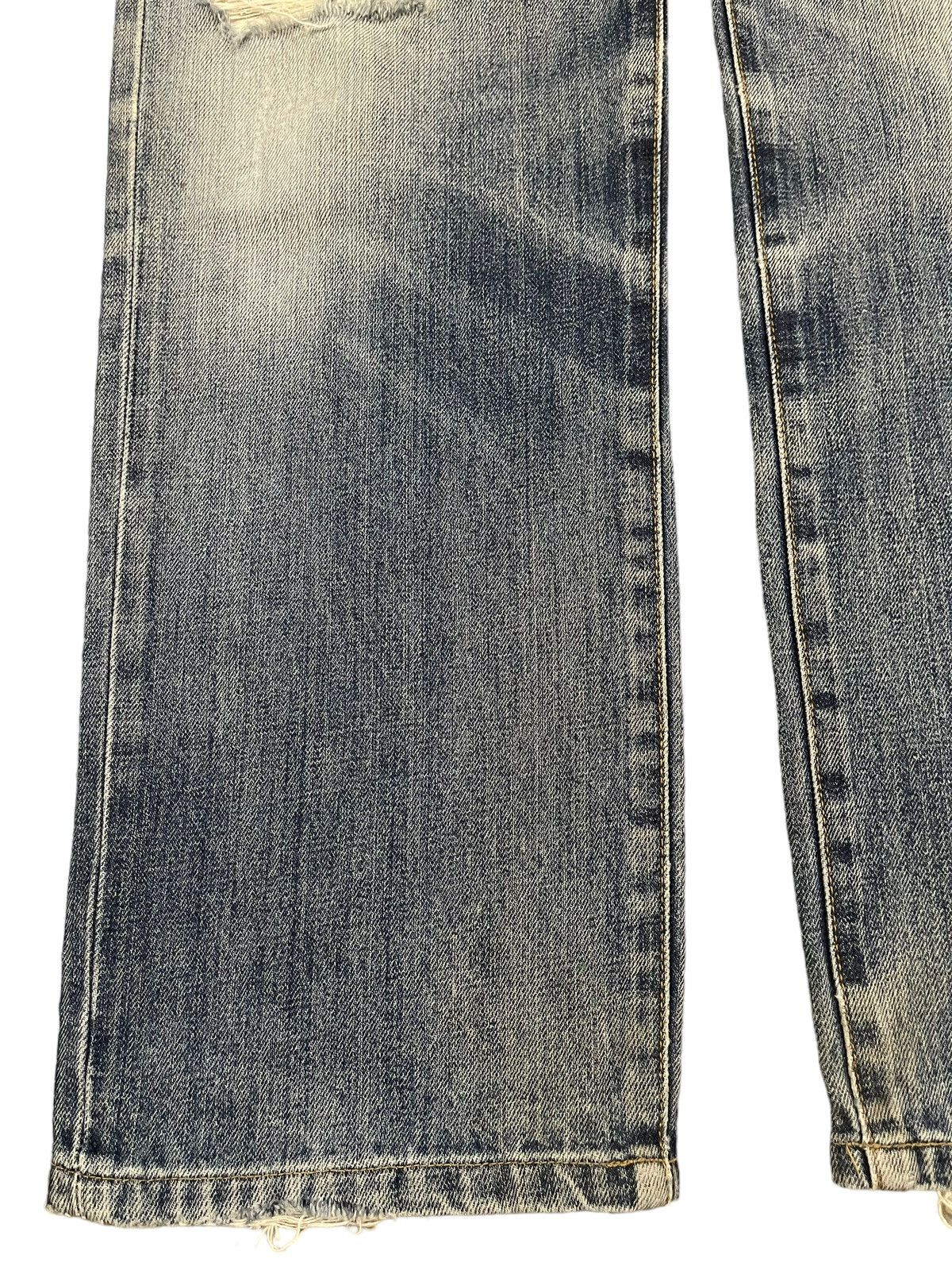 Uniqlo Vintage Japanese Uniqlo Blend Wash Distress Baggy Jeans Size US 32 / EU 48 - 5 Thumbnail