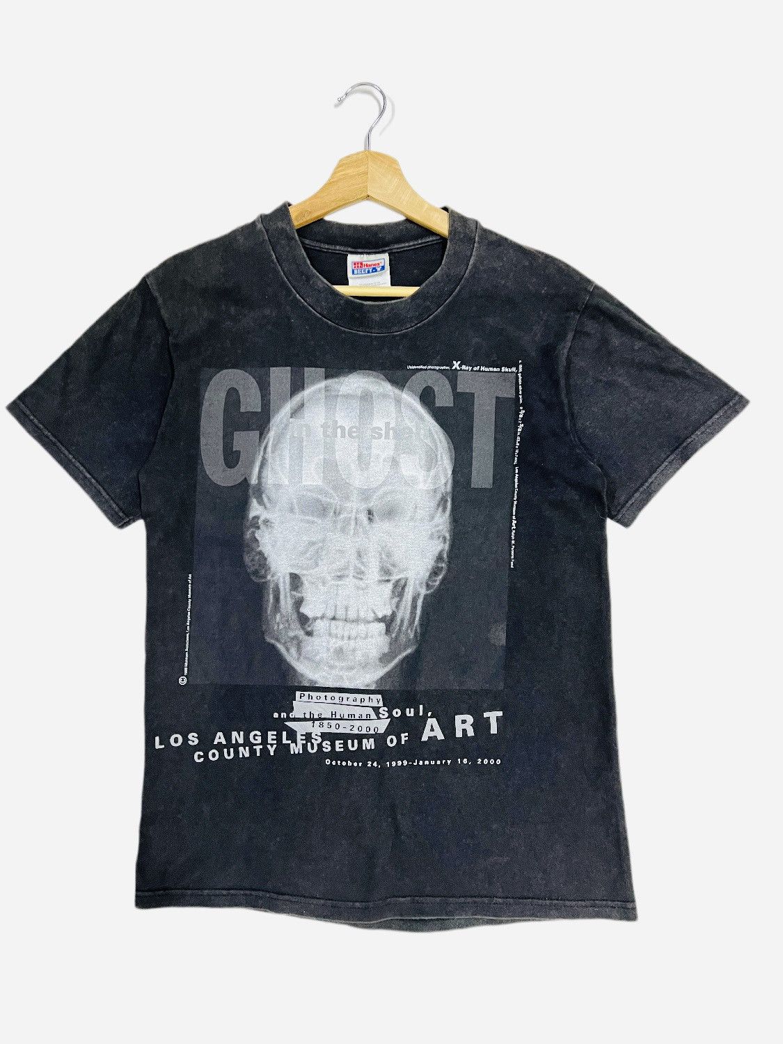 Anime × Hanes × Vintage Vintage Ghost In The Shell x Ray Of Human Skull Tee Size US S / EU 44-46 / 1 - 1 Thumbnail