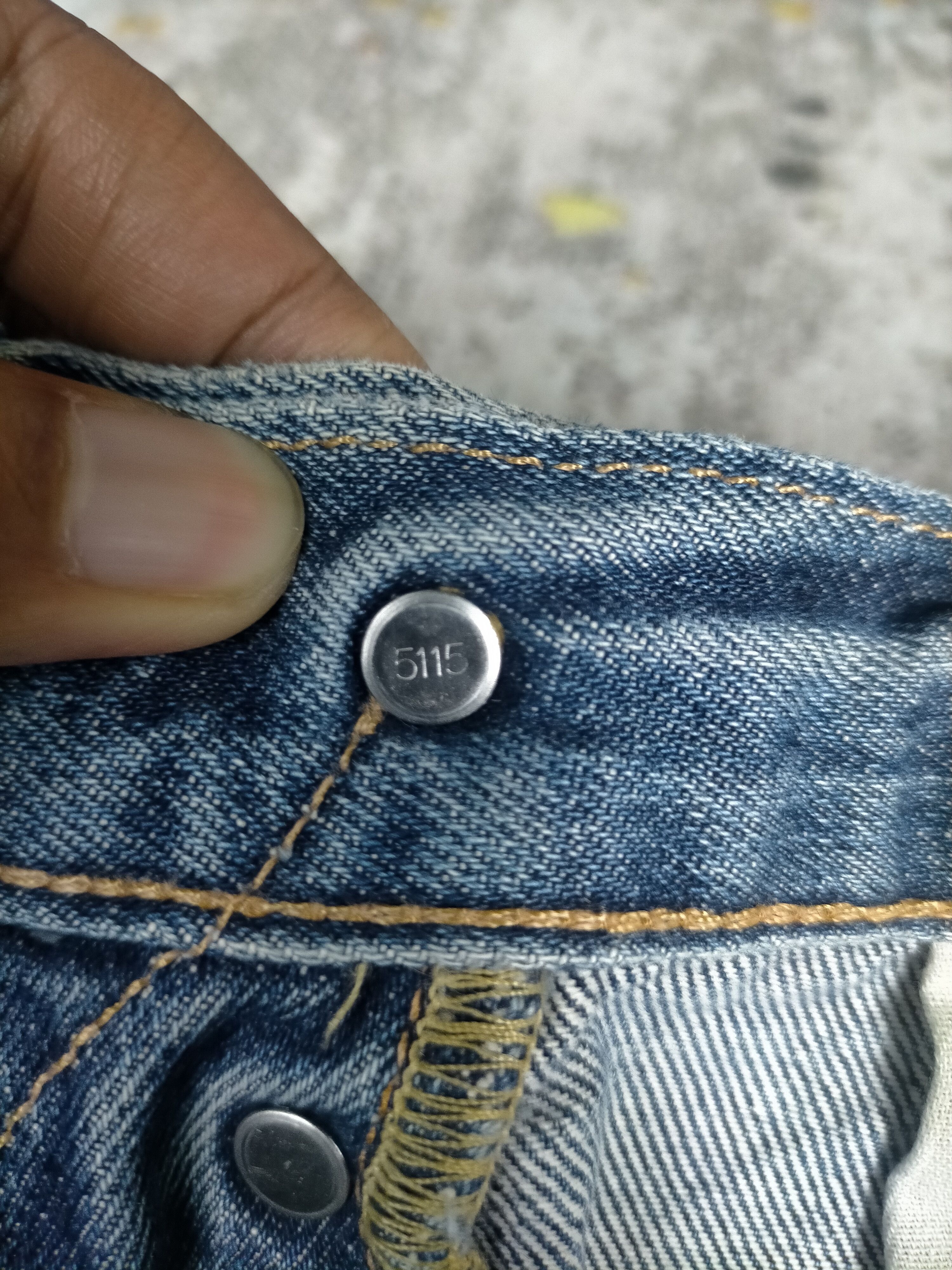 Levi's Vintage Clothing 🔥 Vintage Levis 501 Big E Selvedge Distressed Jeans Size US 30 / EU 46 - 4 Thumbnail