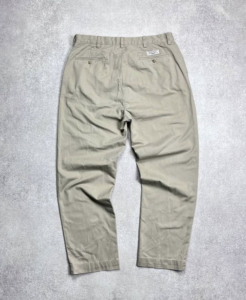 Polo Ralph Lauren × Vintage Vintage Polo Ralph Lauren Chino Baggy Pants Y2K 36x30 Size US 36 / EU 52 - 1 Thumbnail