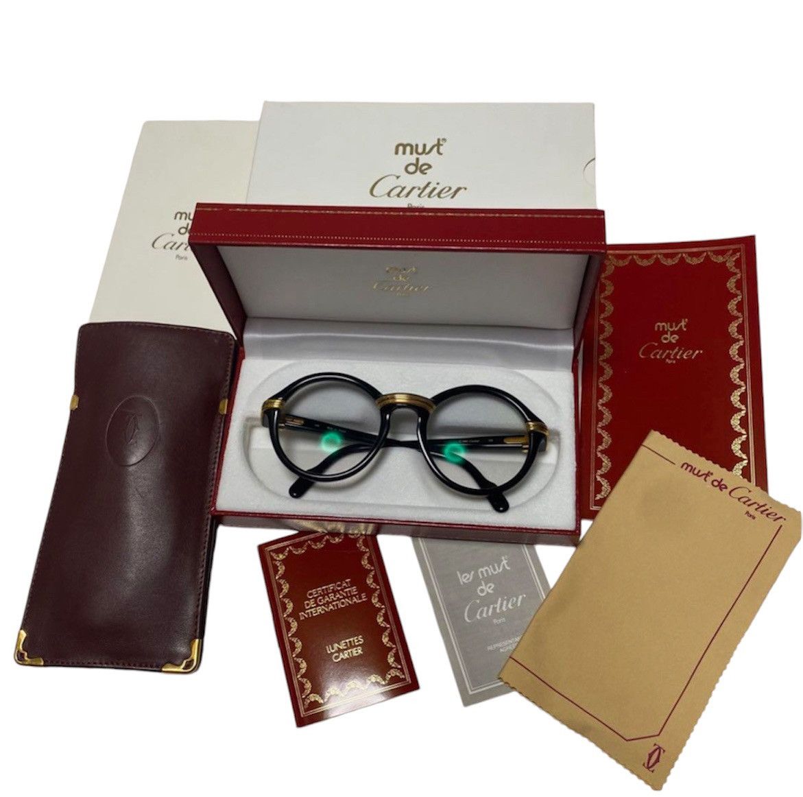 Cartier 90’s Cartier Trinity Sunglasses Size ONE SIZE - 1 Thumbnail