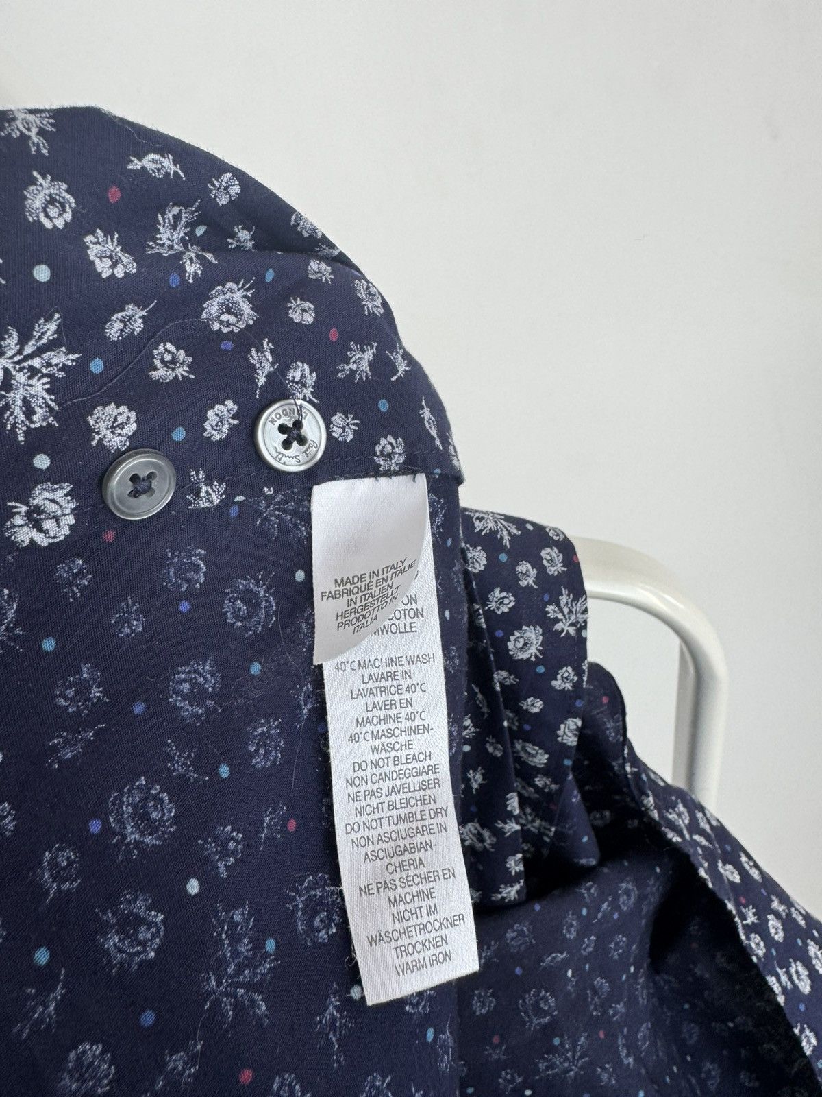 Paul Smith Paul Smith The Byard Floral Flovers Print Long Sleeve Shirt Size US M / EU 48-50 / 2 - 4 Thumbnail