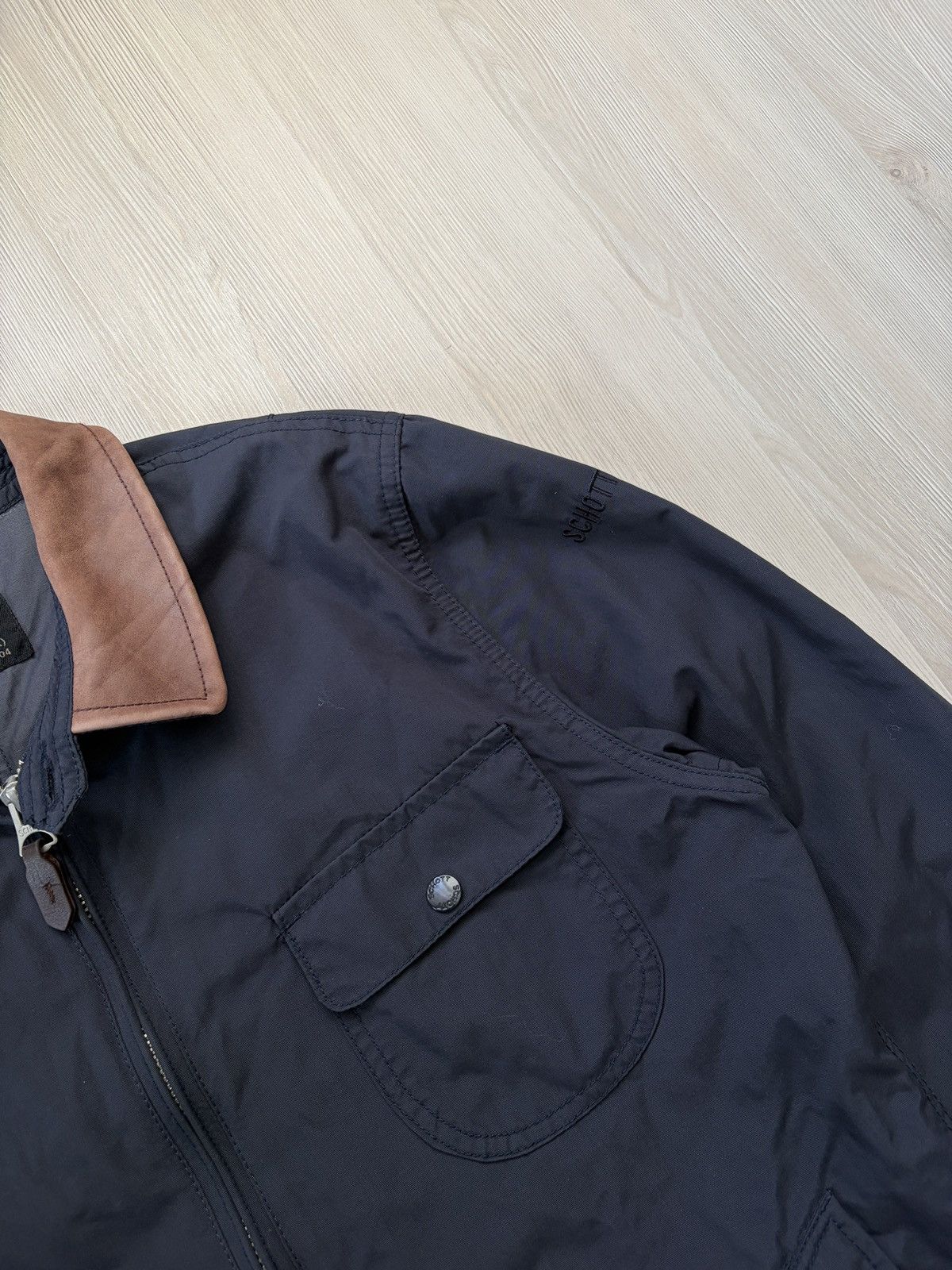 Schott SCHOTT Army Type Breathable Field Jacket Size US L / EU 52-54 / 3 - 5 Thumbnail
