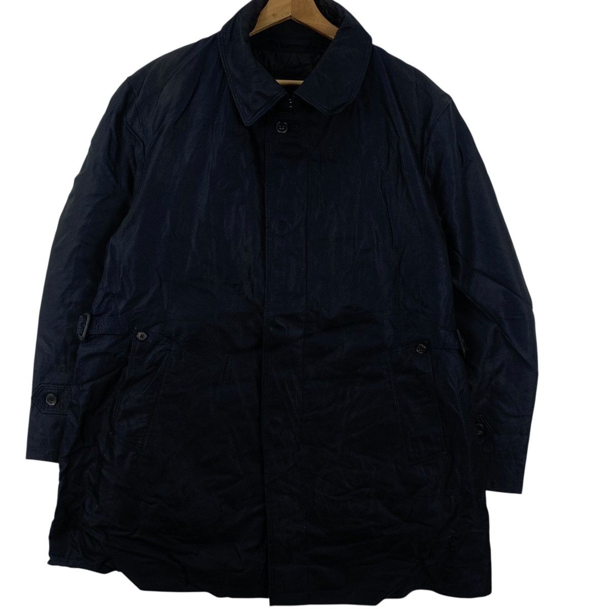 Yohji Yamamoto Vintage YOHJI YAMAMOTO DURBAN Made In Japan Trench Coat Size XXL / US 16-18 / IT 52-54 - 6 Thumbnail