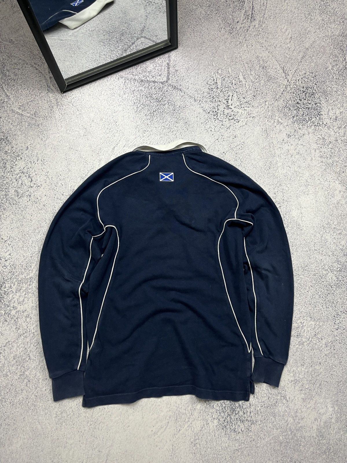 Canterbury of New Zealand Vintage Canterbury Scotland Murray Rugby Long Sleeve Rare Size US S / EU 44-46 / 1 - 13 Thumbnail