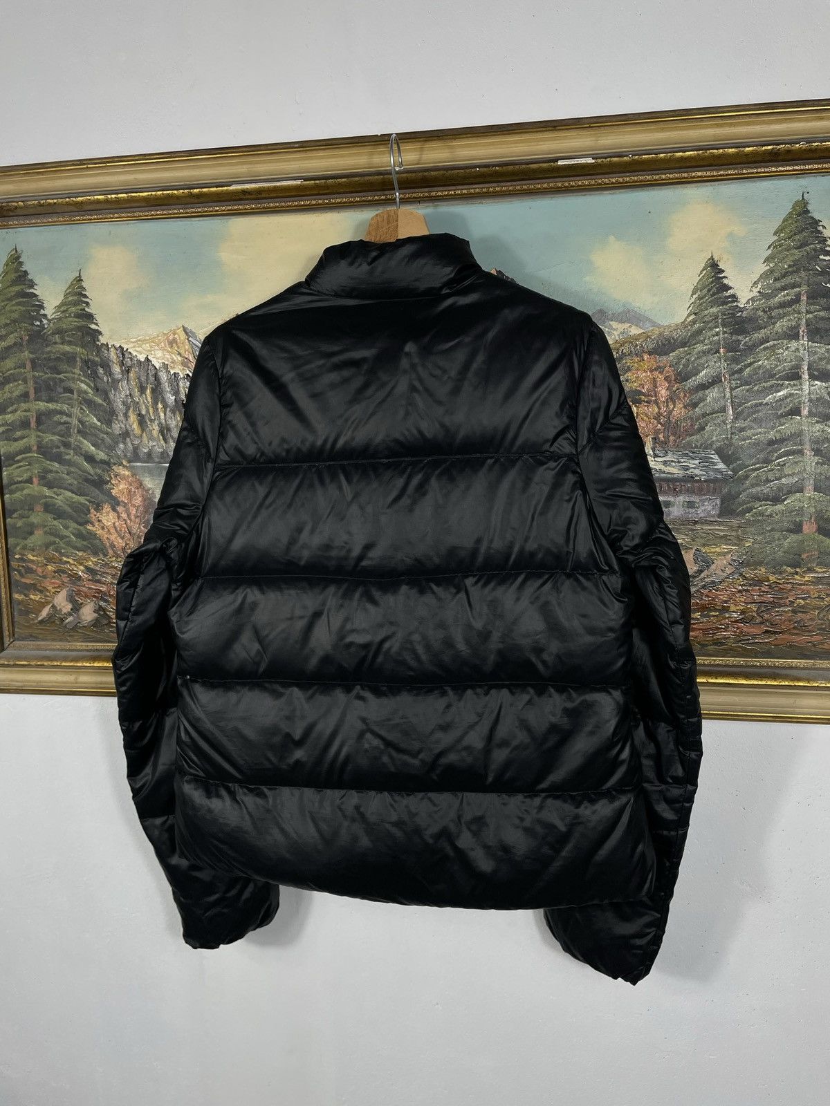 Nike × Vintage Nike Small Swoosh Zip Hoodie Black Y2k 00s Retro Size M / US 6-8 / IT 42-44 - 5 Thumbnail