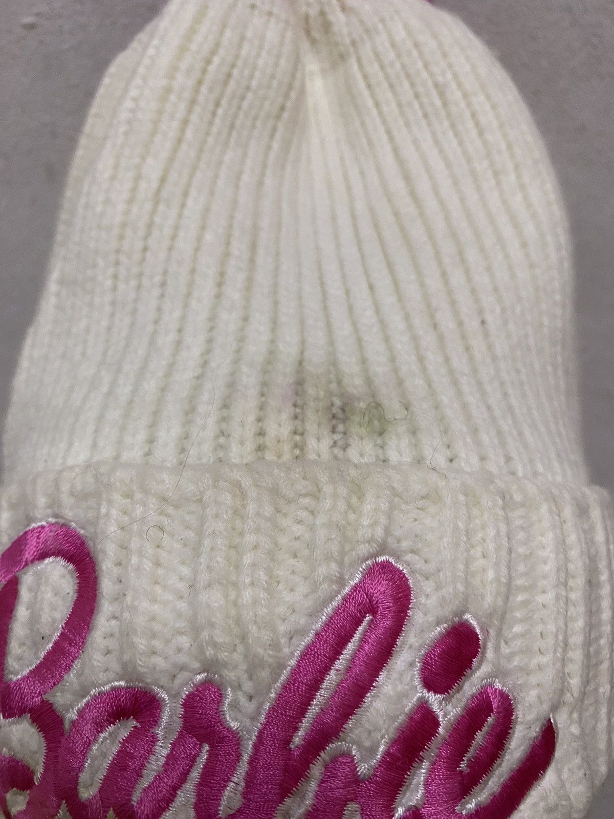 Cartoon Network Barbie Spell Out Bobble Beanie Hat Size ONE SIZE - 3 Thumbnail