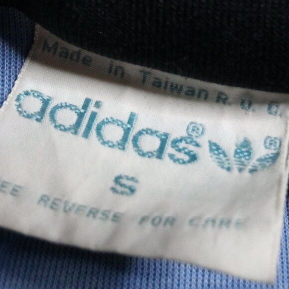 Adidas Vintage 80s Adidas Striped Zipper Track Jacket Size US S / EU 44-46 / 1 - 3 Thumbnail