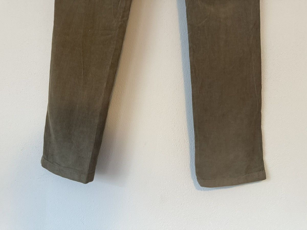 Dolce & Gabbana Distressed Corduroy Pants with Dual Waistband Detail Size US 34 / EU 50 - 11 Thumbnail