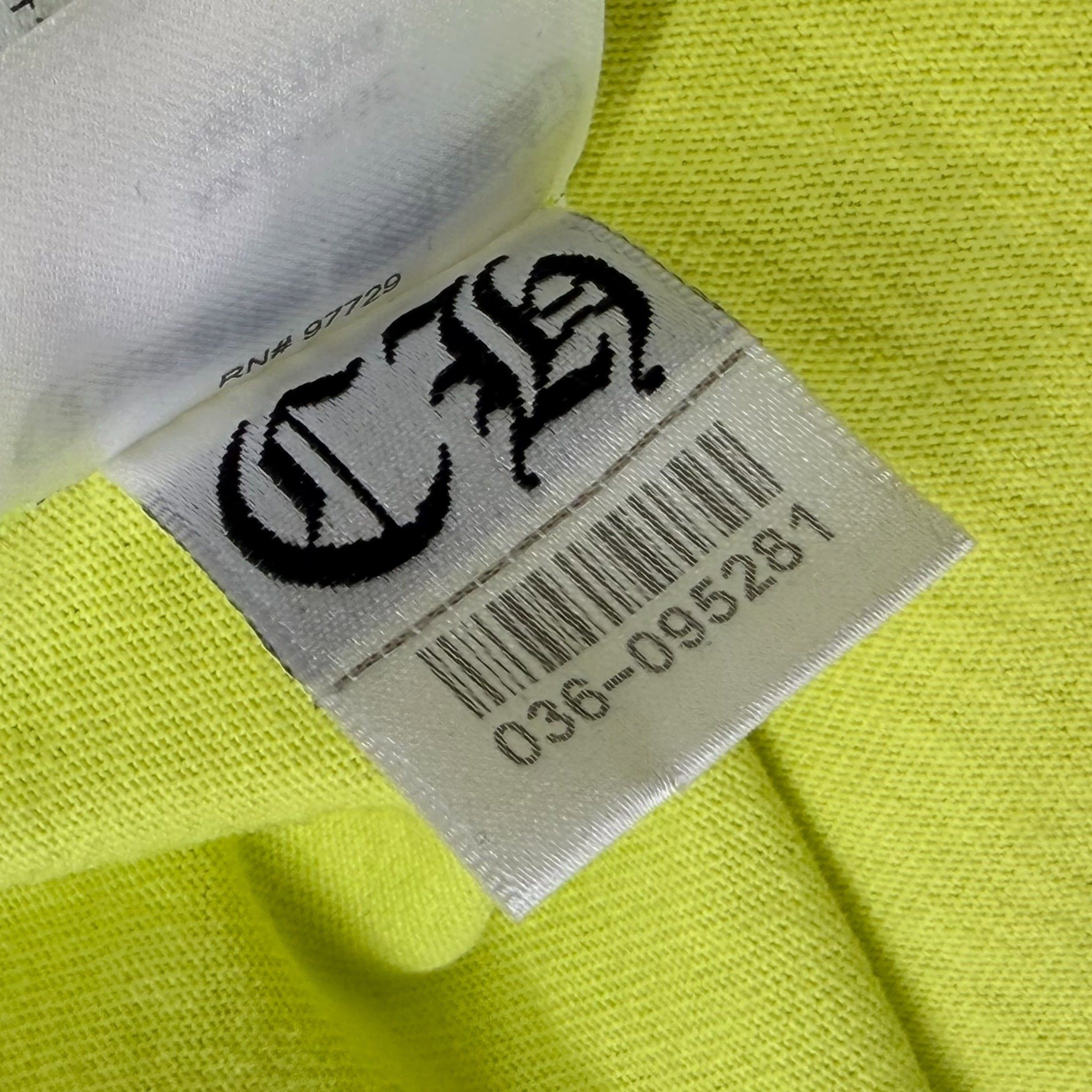 Chrome Hearts Chrome Hearts Matty Boy "Links" Neon Green Tee XXL Size US XXL / EU 58 / 5 - 7 Thumbnail