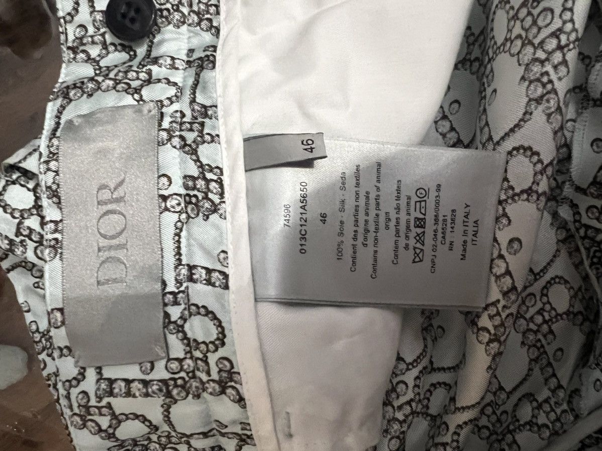 Dior Dior Oblique Diamond Silk Shorts Size US 30 / EU 46 - 3 Thumbnail