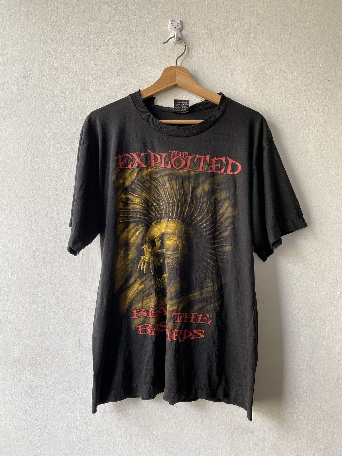 Band Tees Vintage The Exploited Beat The Bastard Distressed Tee Size US L / EU 52-54 / 3 - 1 Thumbnail
