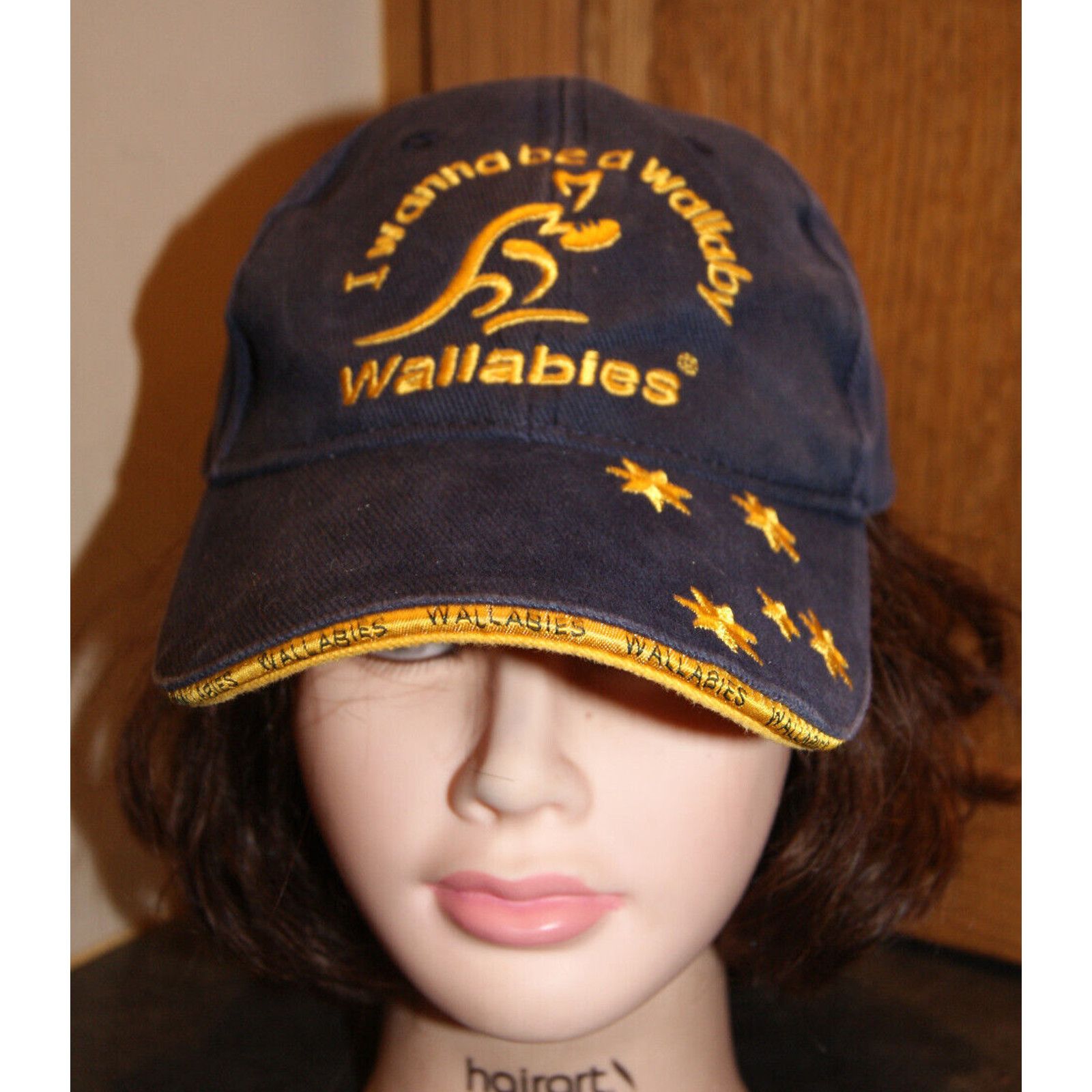 Cooper Wallabies Rugby Union Football Cap Australian Official Hat Size ONE SIZE - 2 Thumbnail