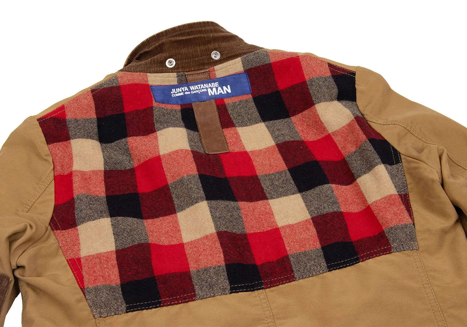 Junya Watanabe Reversible 2-Way Jacket Blouson in Blue and Brown, Size XS Size US XS / EU 42 / 0 - 16 Thumbnail