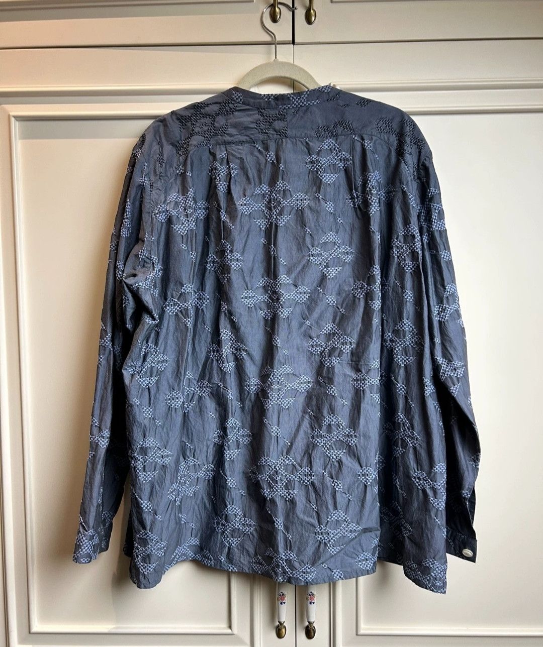 Kiko Kostadinov Kiko Kostadinov Blue Flower Shirt Size US S / EU 44-46 / 1 - 4 Thumbnail