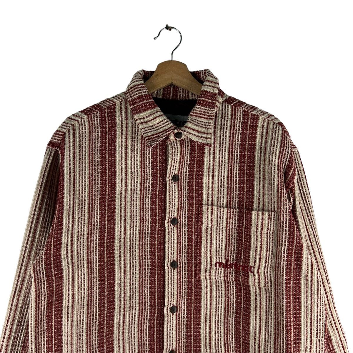 Japanese Brand 🔥Striped Chore Flannel Jacket Mistril IS Japan Size US S / EU 44-46 / 1 - 4 Thumbnail