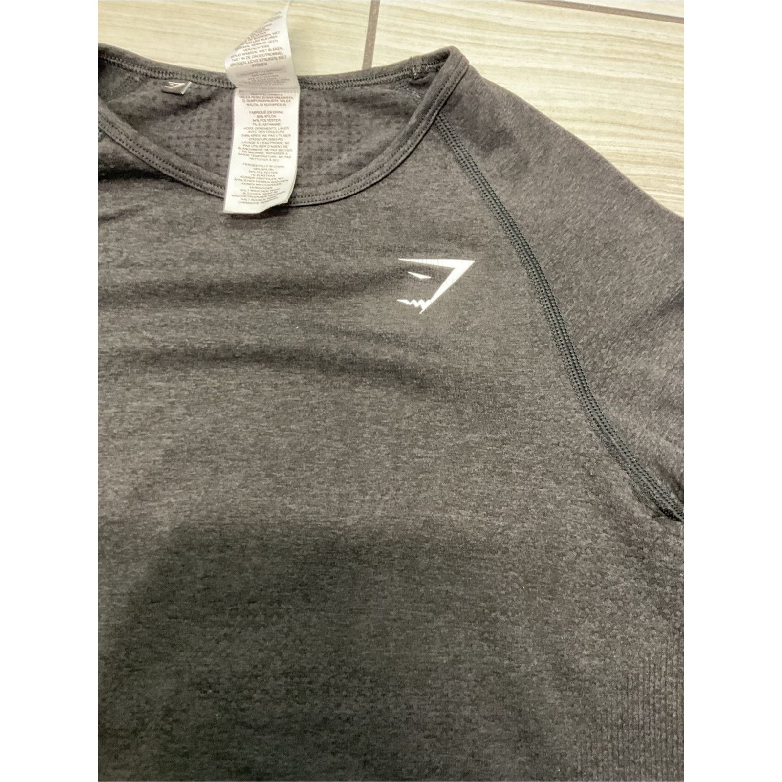 Gymshark Gymshark Black Performance Long Sleeve Top Size M / US 6-8 / IT 42-44 - 4 Thumbnail