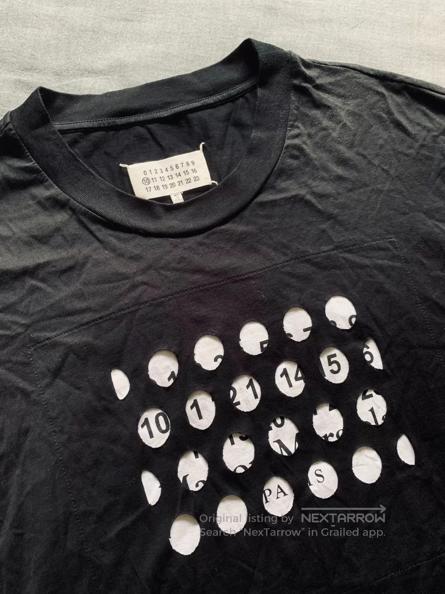 Maison Margiela Maison Margiela Hollow Number T. Size US M / EU 48-50 / 2 - 3 Thumbnail