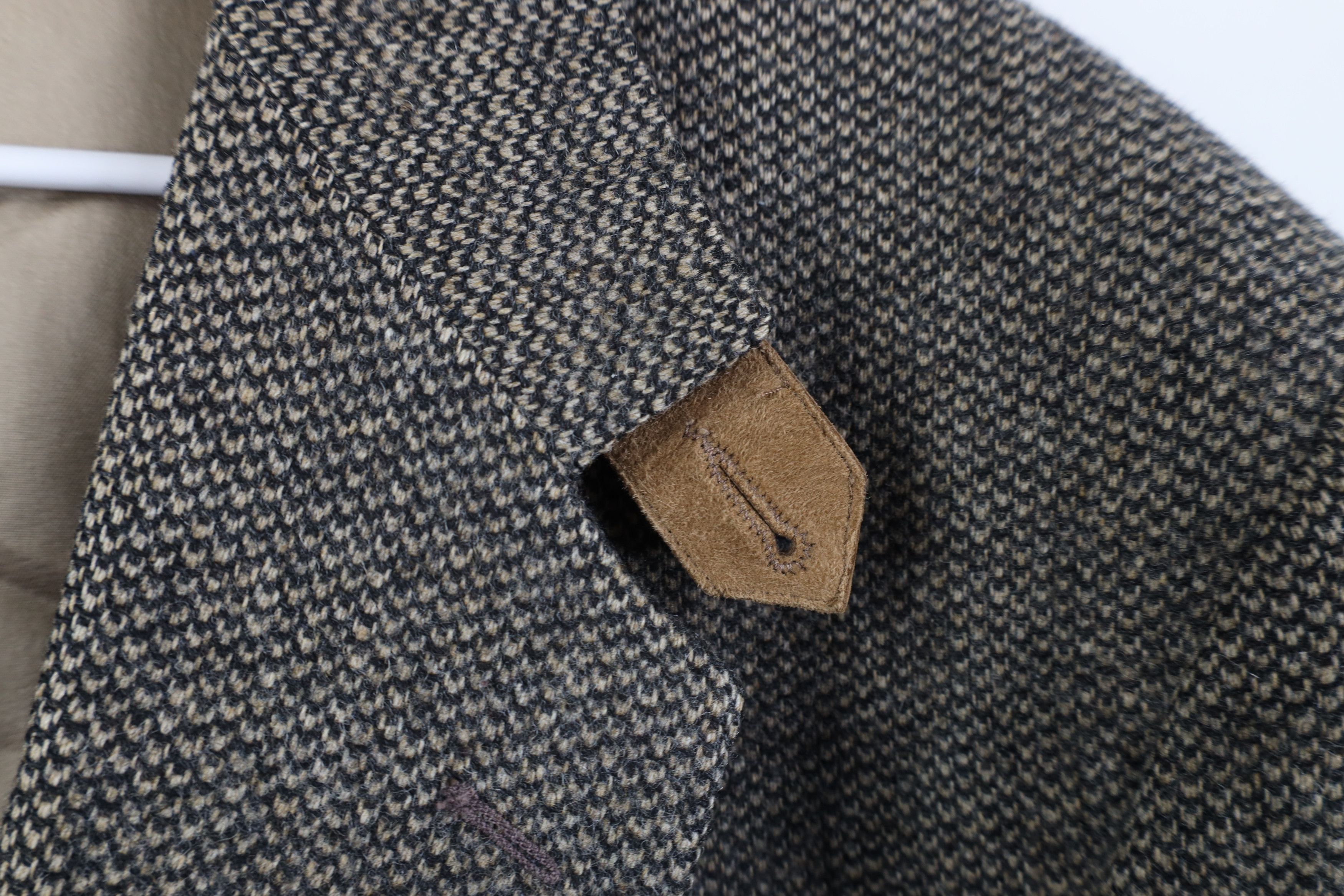 Vintage Vintage 90s Suede Leather Elbow Patch Blazer Suit Jacket USA Size US XXL / EU 58 / 5 - 5 Thumbnail