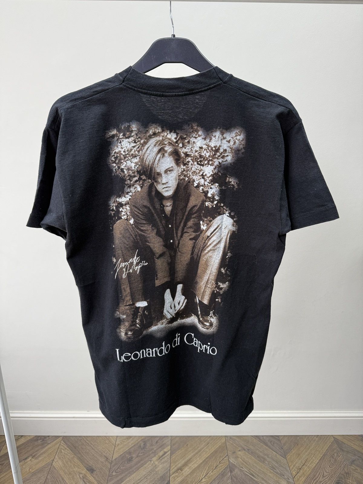 Other Vintage 90's Leonardo DiCaprio Parking Lot Portrait Tee Size US M / EU 48-50 / 2 - 8 Thumbnail