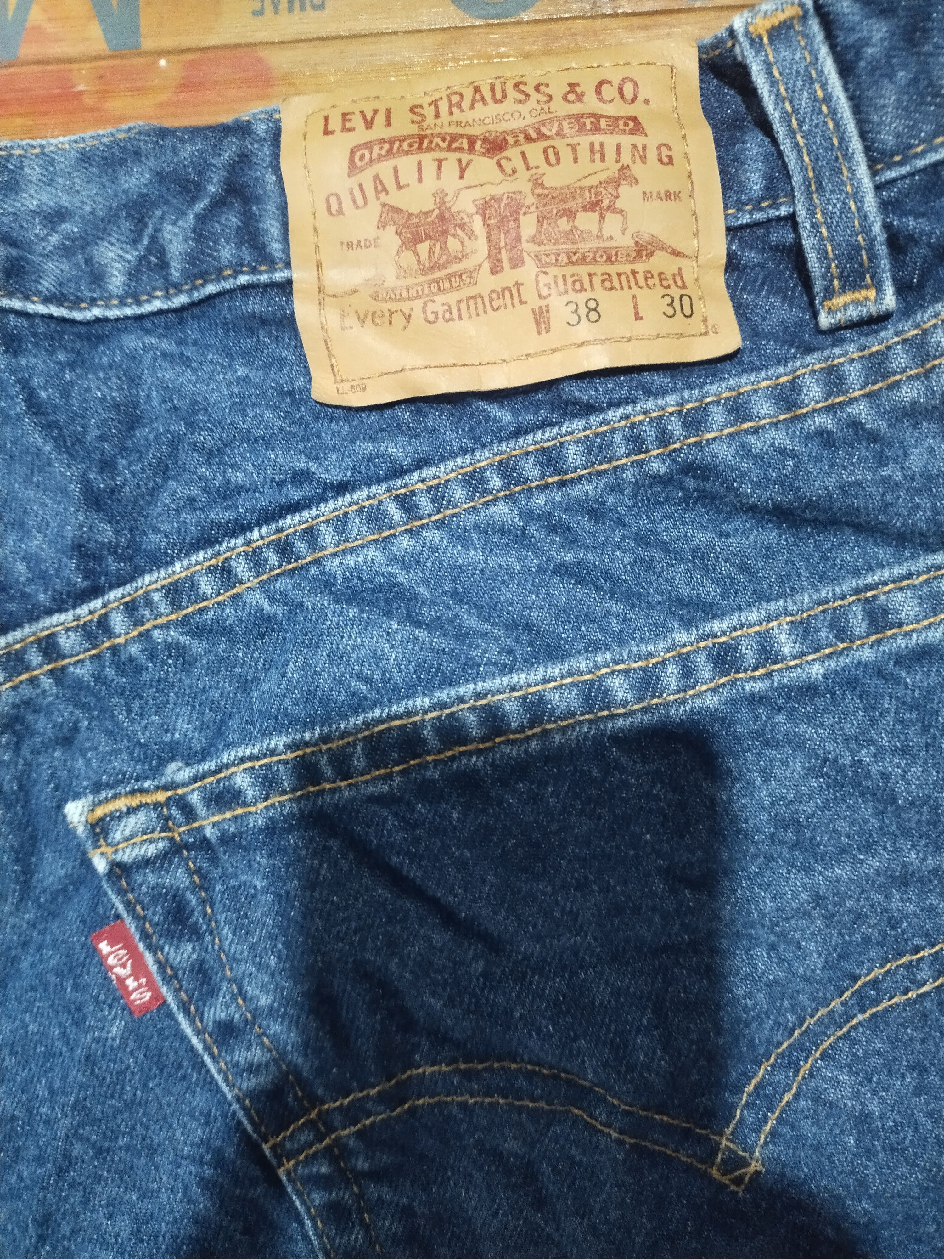 Levi's × Levi's Vintage Clothing Jeans Levis Sz 38 Size US 38 / EU 54 - 12 Thumbnail