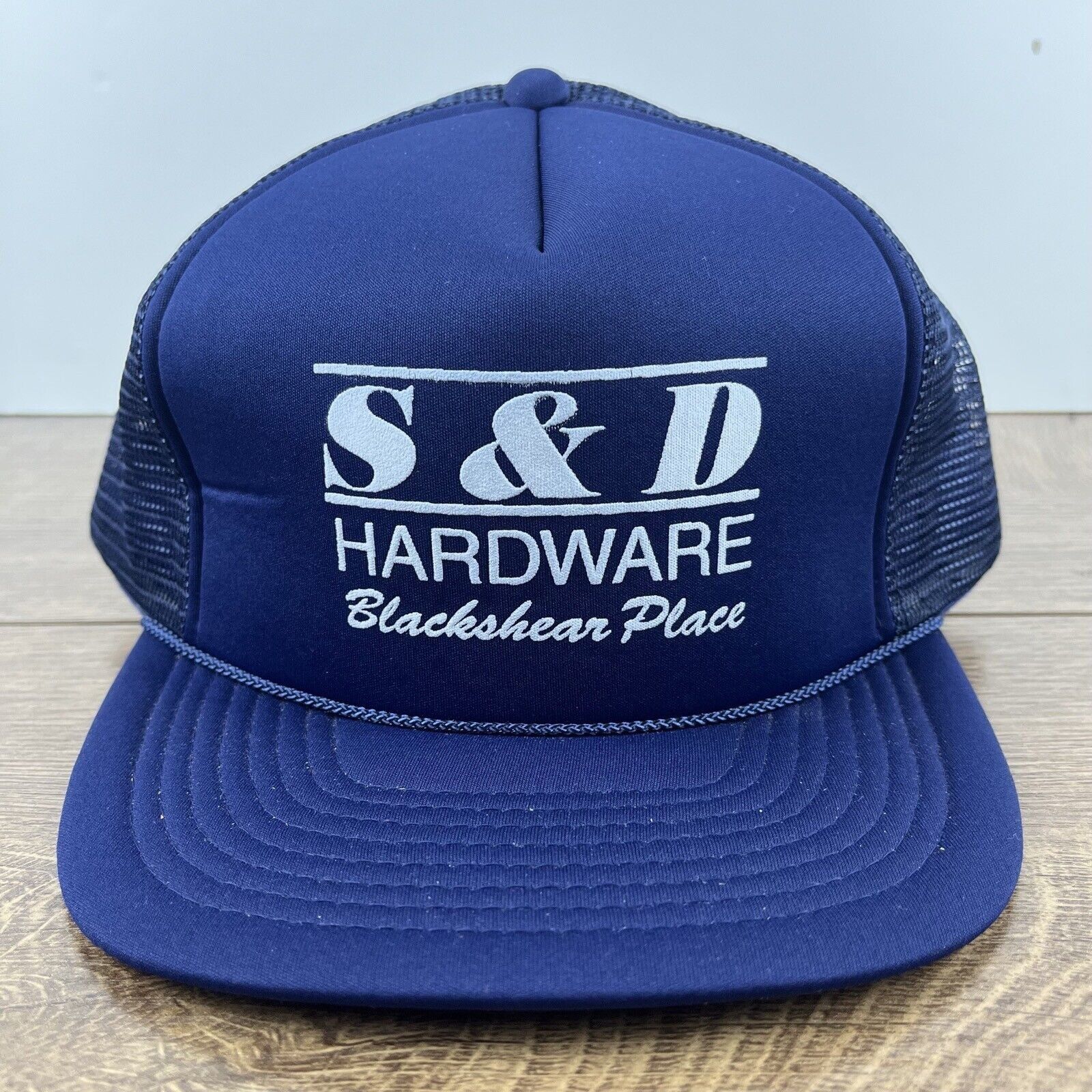 Other S&D Hardware Hat Blackshear Place Hat Blue Adjustable Hat Bl Size ONE SIZE - 3 Thumbnail