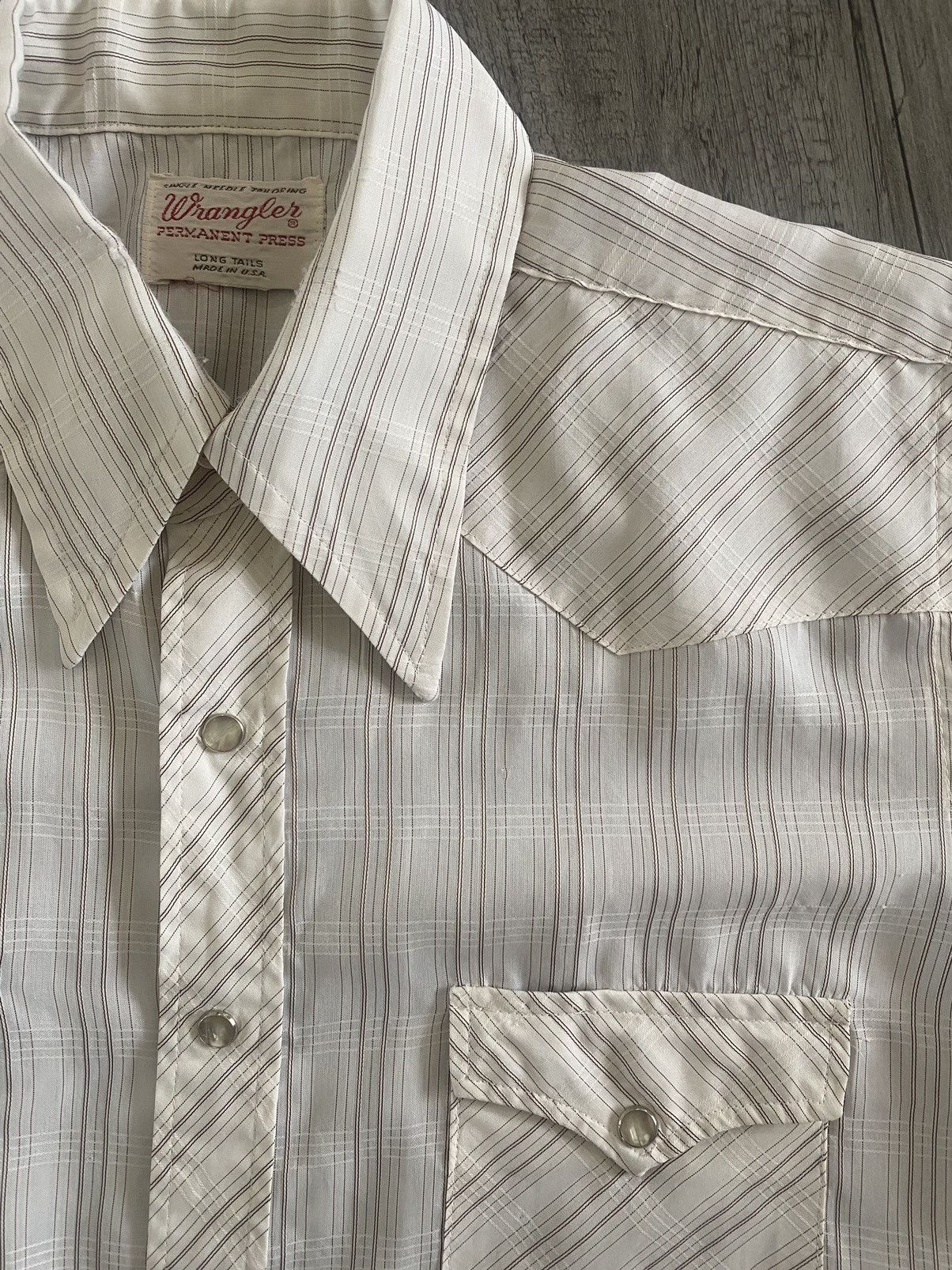Vintage × Wrangler Vintage Wrangler Long Tails Size US L / EU 52-54 / 3 - 2 Thumbnail