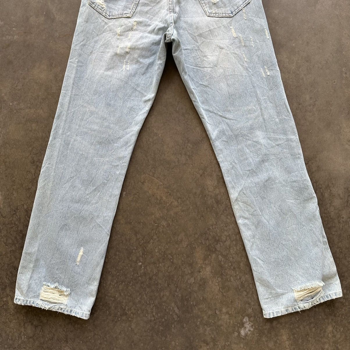 Japanese Brand Vintage Japansese Abercrombie Faded Denim Lightwash Pant Size US 30 / EU 46 - 12 Thumbnail