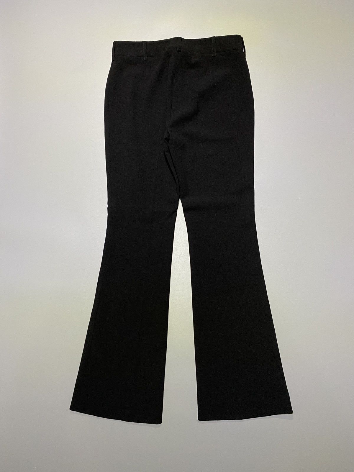 Tom Ford Black Wool Flared Trouser Size 26" / US 2 / IT 38 - 6 Thumbnail